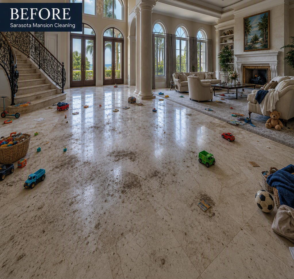 Before cleaning